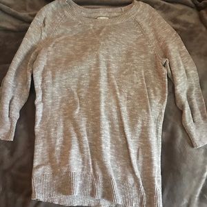 3/4 sleeve sweater